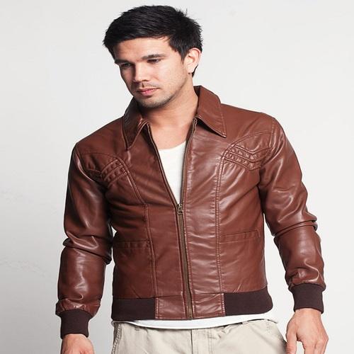 Brown Leather Jackets Manufacturer Supplier Wholesale Exporter Importer Buyer Trader Retailer in Kanpur Uttar Pradesh India